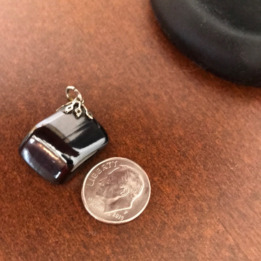Healing hematite pendant